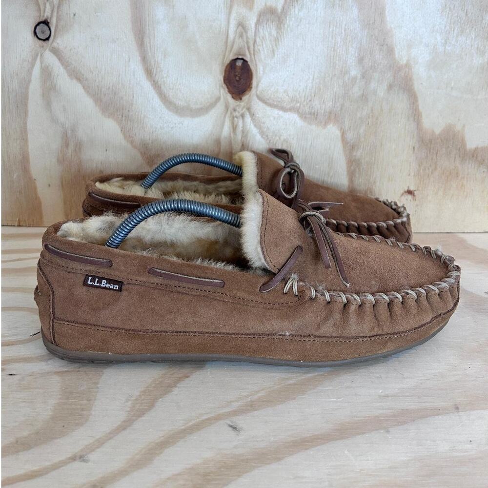 L.L. Bean - Wicked Good - Slipper Moccasin - Brown - Men's - 10 - 273064